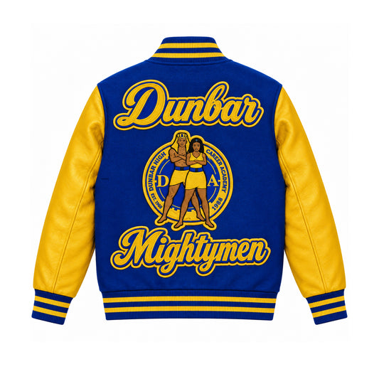 DUNBAR JACKET ROYAL BLUE/YELLOW GOLD