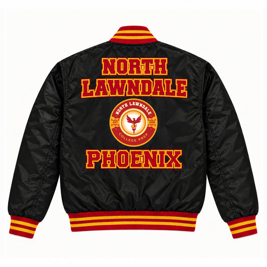 NLCP BLACK BOMBER JACKET