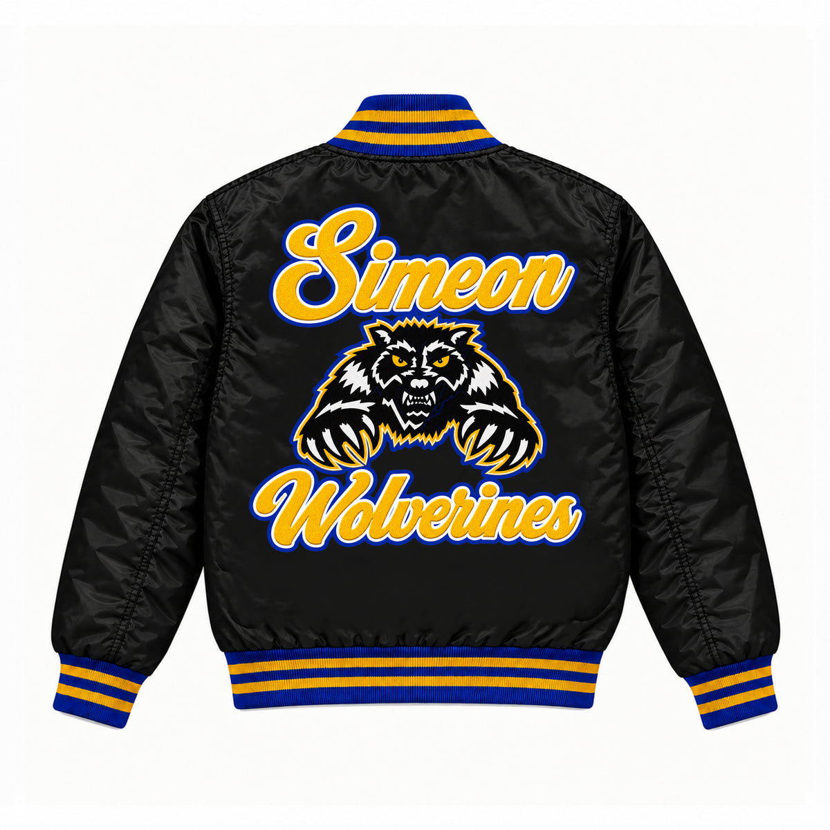 SIMEON BLACK BOMBER JACKET