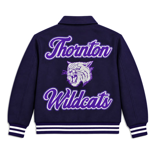 THORNTON ALL WOOL LETTERMAN JACKET