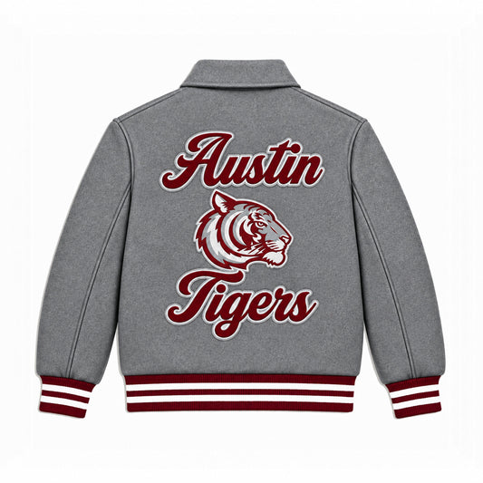 AUSTIN WOOL JACKET (GREY)