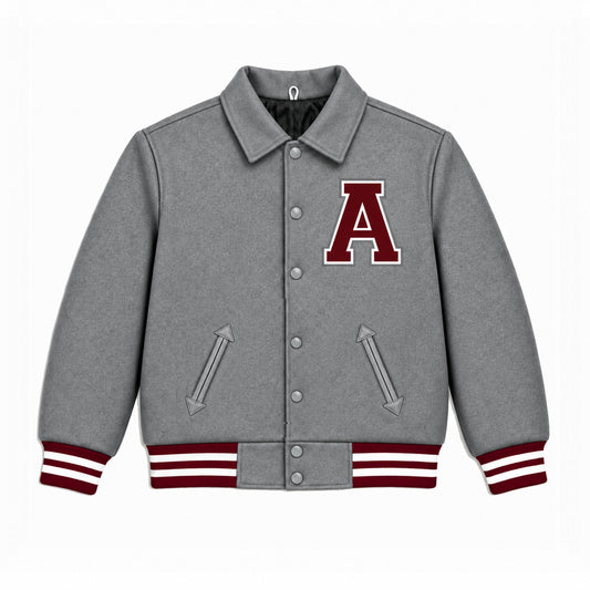 AUSTIN WOOL JACKET (GREY)