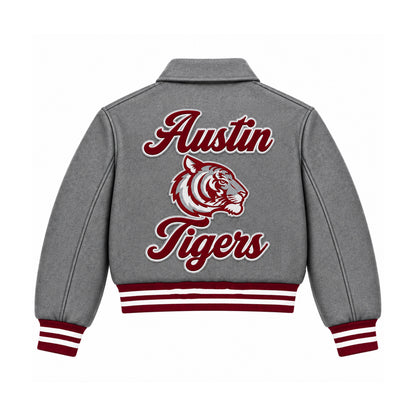 AUSTIN WOOL JACKET (GREY)