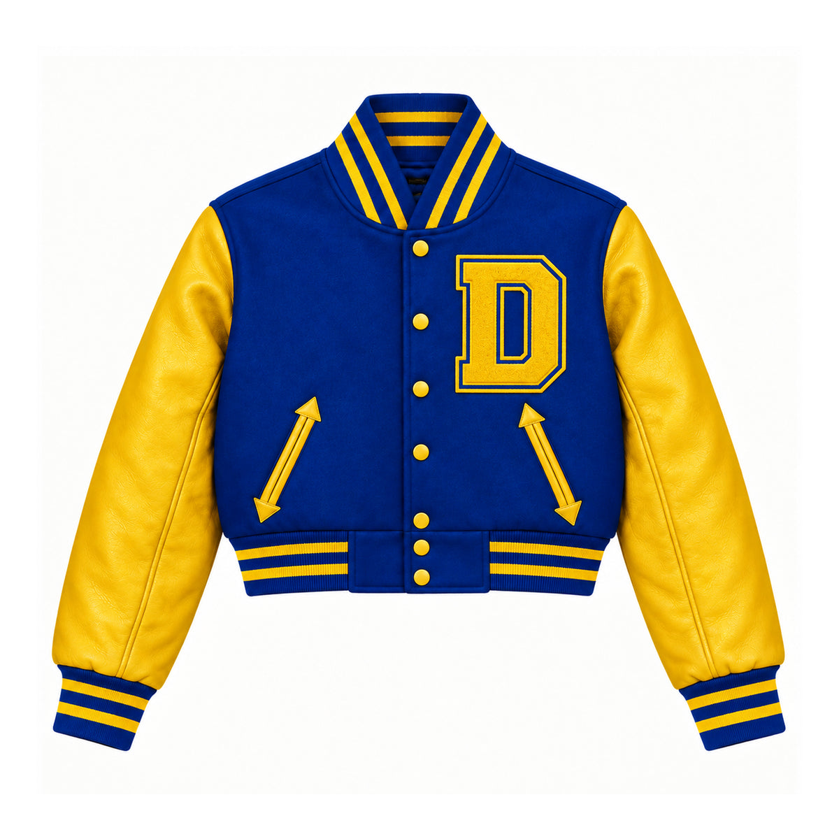 DUNBAR JACKET ROYAL BLUE/YELLOW GOLD