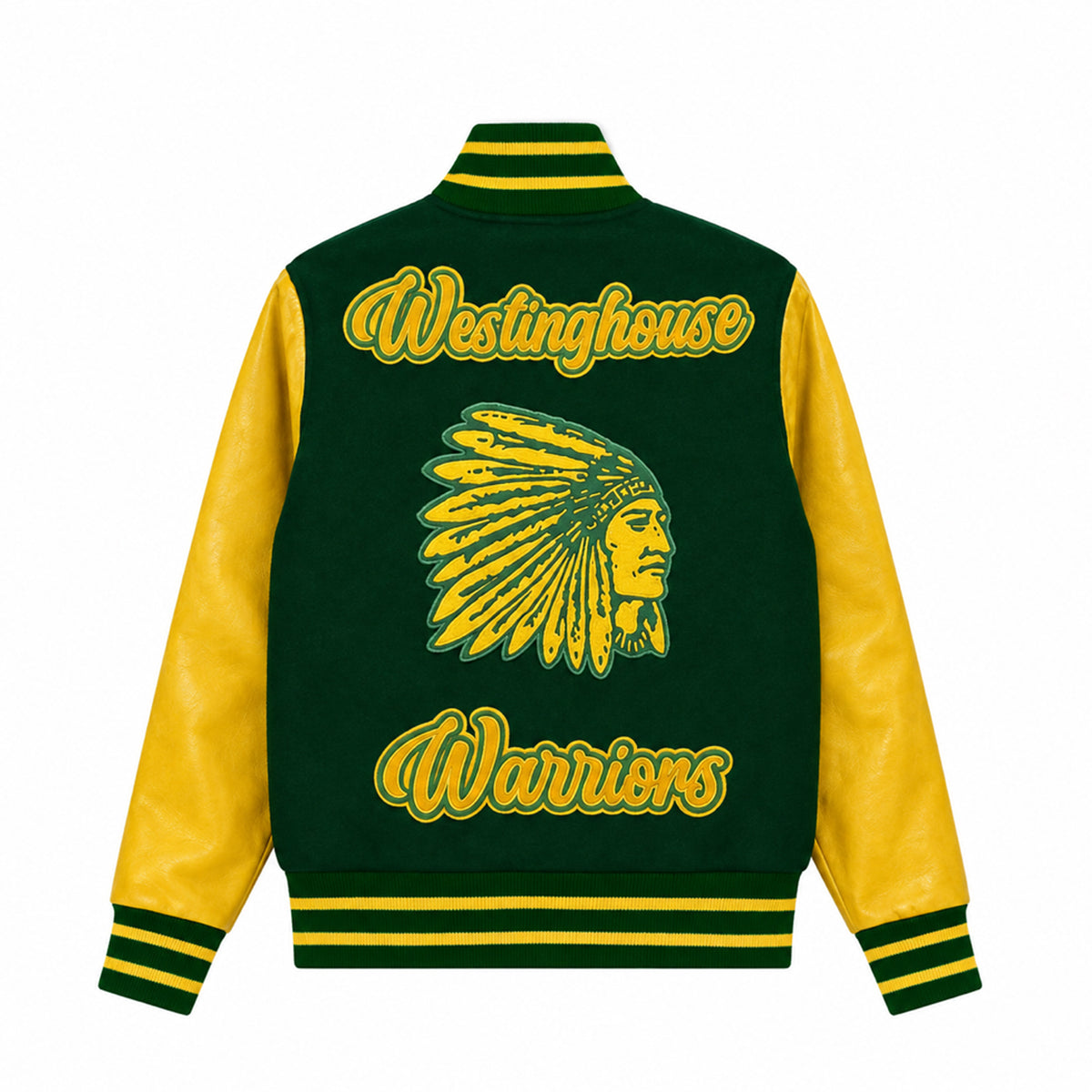 WESTINGHOUSE JACKET GREEN/YELLOW GOLD