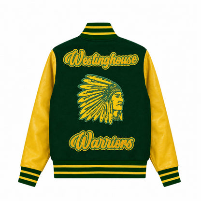 WESTINGHOUSE JACKET GREEN/YELLOW GOLD