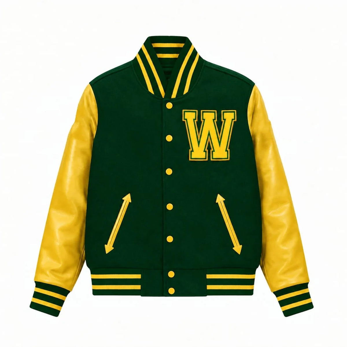 WESTINGHOUSE JACKET GREEN/YELLOW GOLD