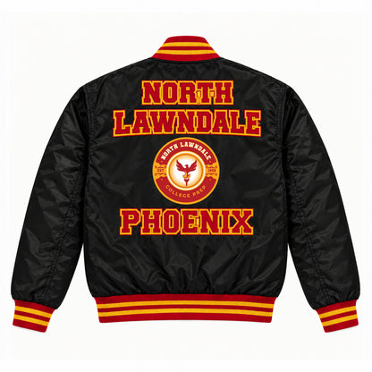 NLCP BLACK BOMBER JACKET