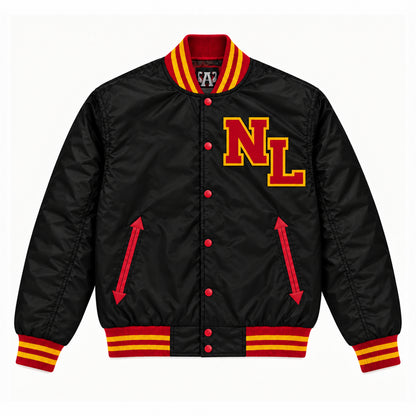 NLCP BLACK BOMBER JACKET