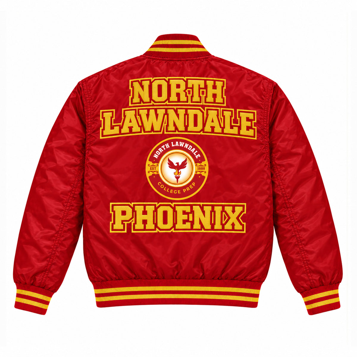 NLCP RED BOMBER JACKET