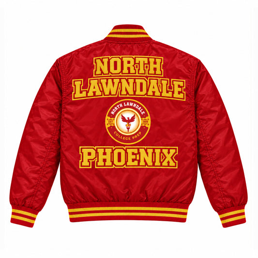 NLCP RED BOMBER JACKET