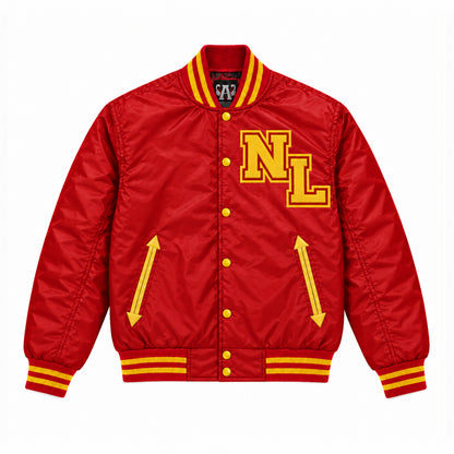 NLCP RED BOMBER JACKET