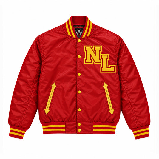 NLCP RED BOMBER JACKET