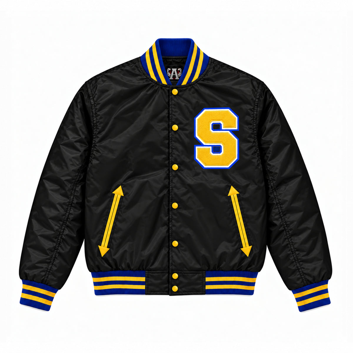 SIMEON BLACK BOMBER JACKET