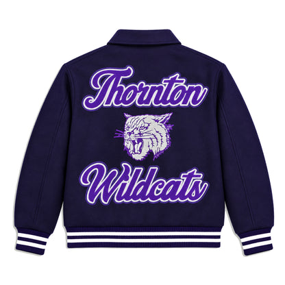 THORNTON ALL WOOL LETTERMAN JACKET