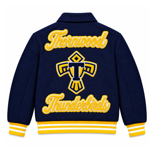 THORNWOOD ALL WOOL LETTERMAN JACKET