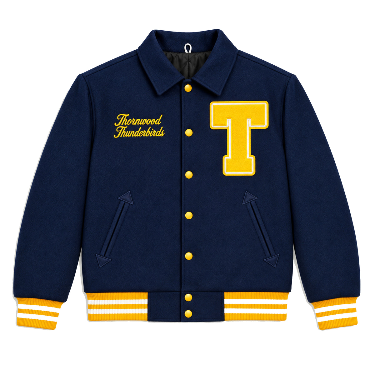 THORNWOOD ALL WOOL LETTERMAN JACKET