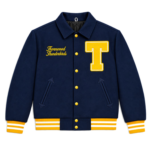 THORNWOOD ALL WOOL LETTERMAN JACKET
